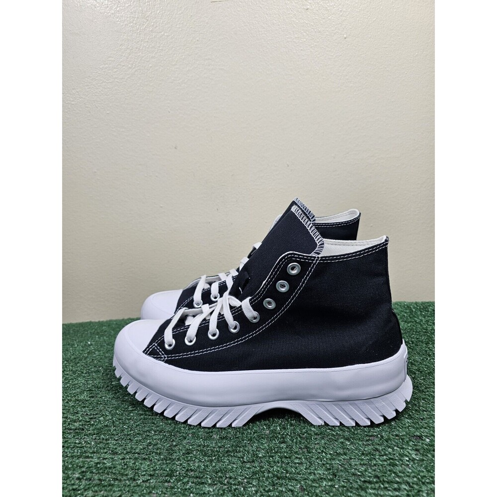 Converse Chuck Taylor All Star Lugged 2.0 High Shoes Black Mens 8.5 Womens 10.5